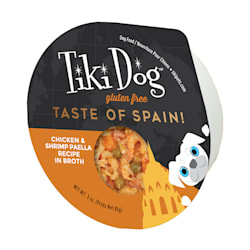 Dog Food Trays, Cups & Tubs
Tiki Dog Petites Gourmet International Spanish Paella with Chicken & Shrimp Wet Food