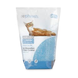 So Phresh Scoopable Odor-Lock Clumping Micro Crystal Cat Litter in Blue Silica