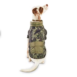 Reddy Olive Camo Zip & Stow Dog Windbreaker