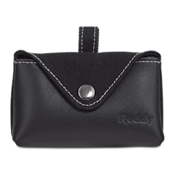 Reddy Black Canvas & Leather Waste Bag Dispenser for Dogs