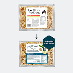 JustFoodForDogs Vet Support Diets Hepatic Support, Low Fat Frozen Dog Food