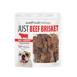 JustFoodforDogs Healthy Snack Beef Brisket Dog Treats