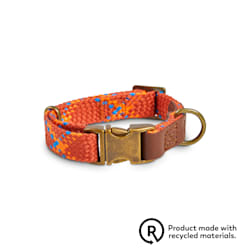 Reddy Rust Plaid Woven Dog Collar