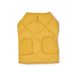 Reddy Mustard Quilted Dog Bomber Vest