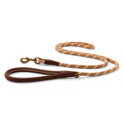 Reddy Tan Rope Dog Leash