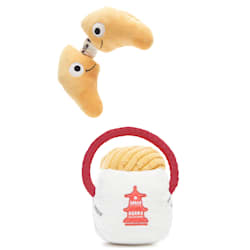 BARK Chew Mein and Furtune Cookie Dog Toy