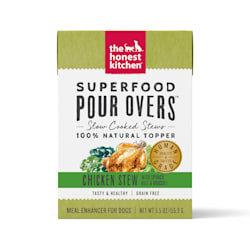 The Honest Kitchen Superfood Pour Overs: Chicken Stew with Spinach, Kale & Broccoli Wet Dog Food Topper