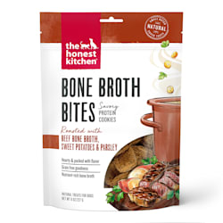 The Honest Kitchen Bone Broth Bites: Roasted with Beef Bone Broth, Sweet Potatoes & Parsley Dog Treats