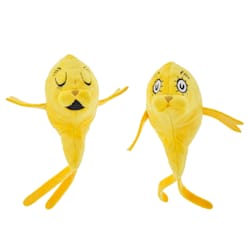 BARK Howlin' Lorax Humming-Fish Dog Toy