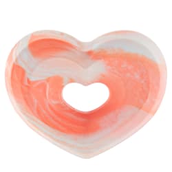 BARK Super Chewer Make Ruff Not War Heart Dog Toy