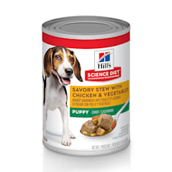 Hill's Science Diet Puppy Savory Stew with Chicken & Vegetables Wet Dog Food