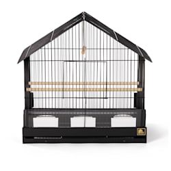 Prevue Pet Products Flat Top Economy Bird Cage Blue and White 31991 