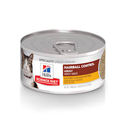 Hill's Science Diet Adult Hairball Control Savory Chicken Entree Canned Cat Food