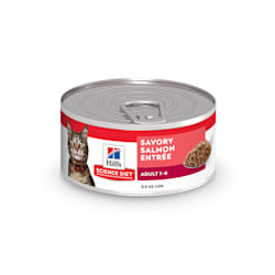 Hill's Science Diet Adult Savory Salmon Entree Canned Cat Food
