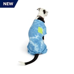 YOULY The Wanderer Blue Tie-Dye Dog Pajamas