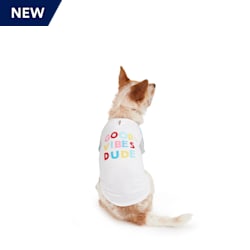 YOULY The Party Animal Good Vibes Dude Dog T-Shirt