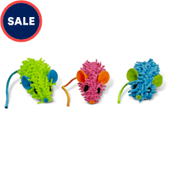 Leaps & Bounds Moppy Mouse Cat Toy in Assorted Styles