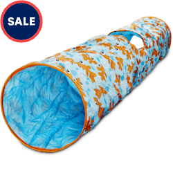 Leaps & Bounds Peek-a-Boo Pipe Cat Tunnel