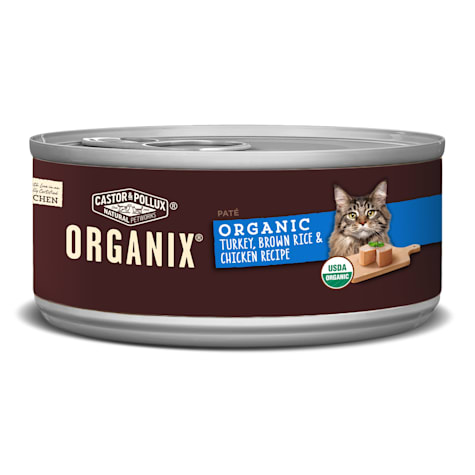 Castor & Pollux Organix Organic Turkey, Brown Rice & Chicken Recipe Wet Cat Food