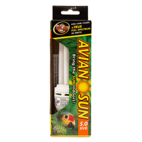 Zoo Med Avian Sun 5.0 UVA/UVB Compact Fluorescent Bulb
