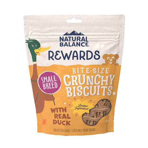 Natural Balance L.I.T. Limited Ingredient Treats Small Breed Potato & Duck Formula Dog Treats