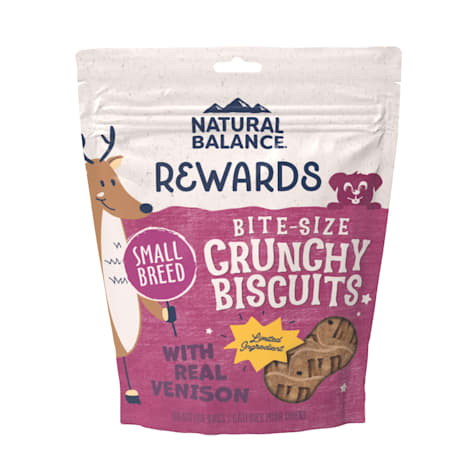 Natural Balance L.I.T. Limited Ingredient Treats Small Breed Sweet Potato & Venison Formula Dog Treats