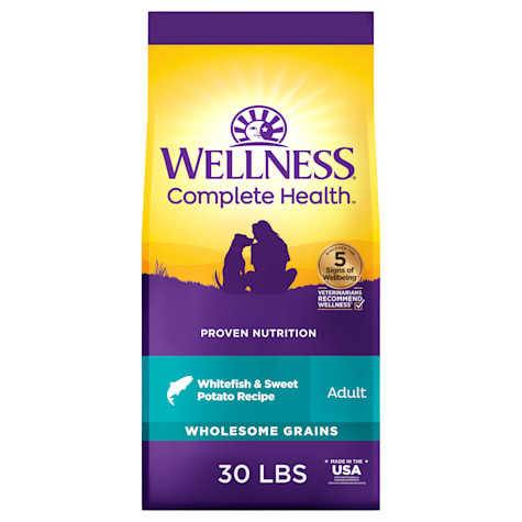 Wellness Complete Health Natural Whitefish & Sweet Potato Recipe Dry Dog Food