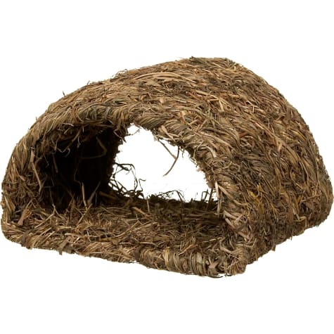 Peter's Woven Grass Hide-A-Way Hut for Rabbits