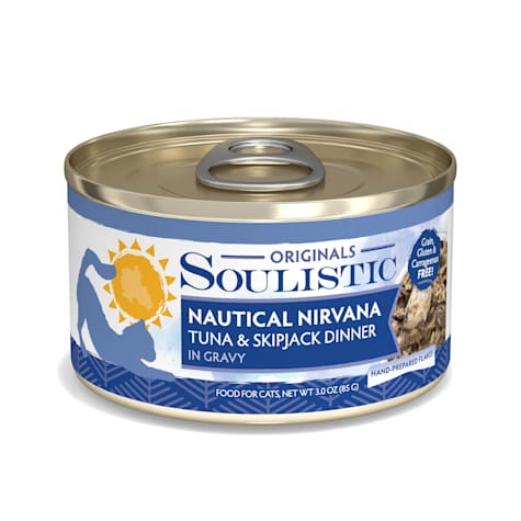 Soulistic Originals Nautical Nirvana Tuna & Skipjack Dinner in Gravy Wet Cat Food
