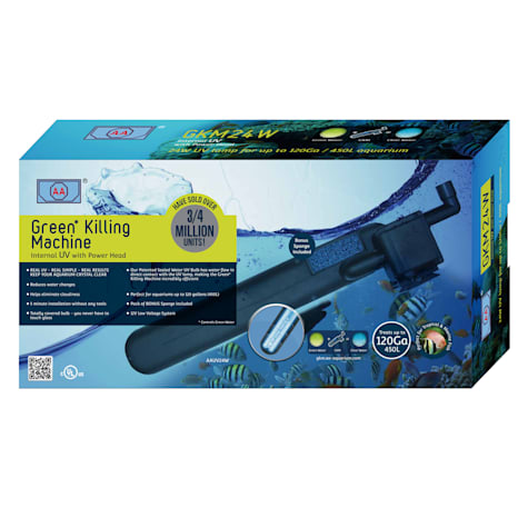 AA Aquarium Green Killing Machine 24W Internal UV for Aquariums up to 120Ga