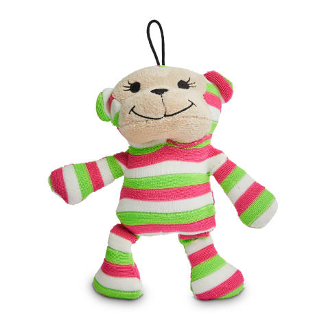 stuffed monkey dog toy