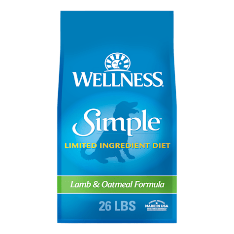 Wellness Simple Limited Ingredient Diet Lamb & Oatmeal Formula Dry Dog Food