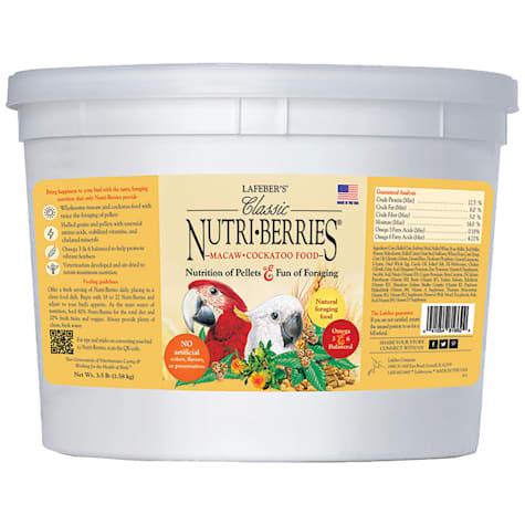 Lafeber's Nutri-Berries Macaw & Cockatoo Food