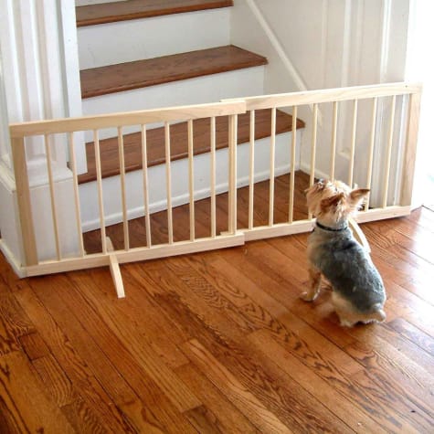 Cardinal Gates Natural Wood Step-Over Pet Gate