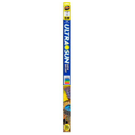Zoo Med T-5 HO Ultra Sun Super Daylight Fluorescent Bulb, 39 Watts