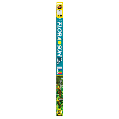 Zoo Med T-5 HO Flora Sun Max Plant Growth Fluorescent Bulb