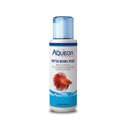 Aqueon Betta Bowl Plus Water Conditioner & Dechlorinator