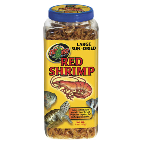 Zoo Med Large Sun-Dried Red Shrimp Aquatic Turtle Food