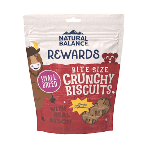 Natural Balance L.I.T. Limited Ingredient Treats Small Breed Sweet Potato & Bison Formula Dog Treats