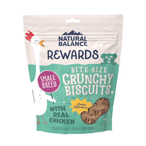 Natural Balance L.I.T. Limited Ingredient Treats Small Breed Sweet Potato & Chicken Formula Dog Treats