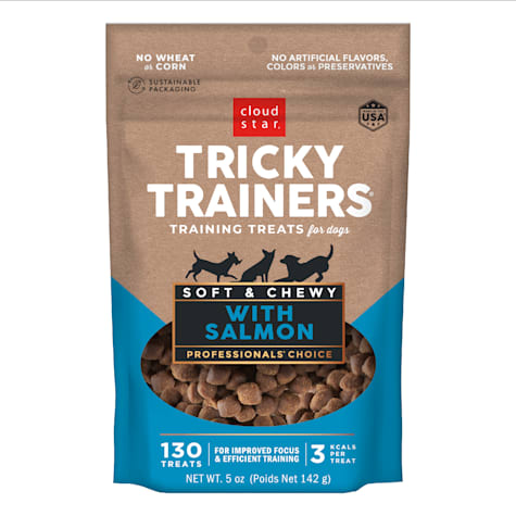 Cloud Star Tricky Trainers Salmon Chewy Dog Treats