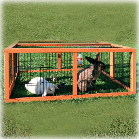 TRIXIE Natura Rabbit Hutch Enclosure