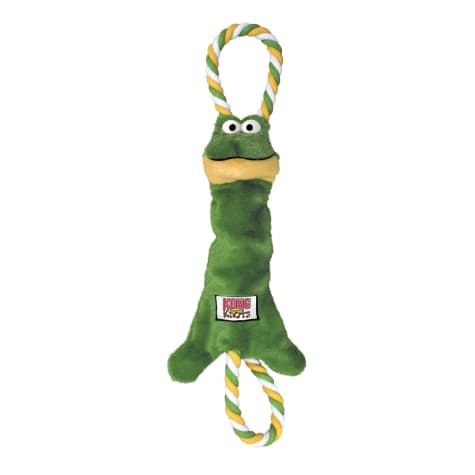 dog toy with rope inside