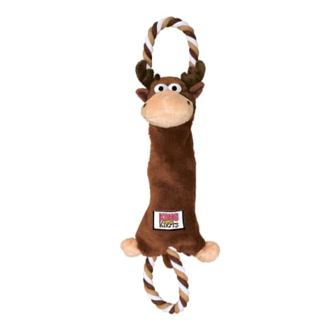 KONG Tugger Knots Moose Dog Tug Toy