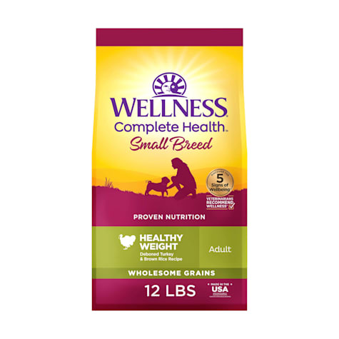 Wellness Complete Health Natural Small Breed Healthy Weight Recipe Dry Dog Food