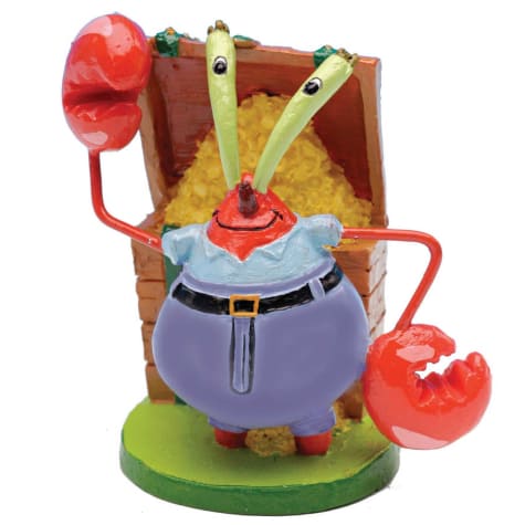 Penn Plax SpongeBob Mr. Krabs Aquarium Ornament