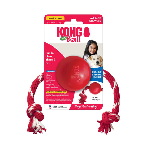 red kong ball