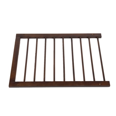Cardinal Gates Walnut Step-Over Pet Gate Extension
