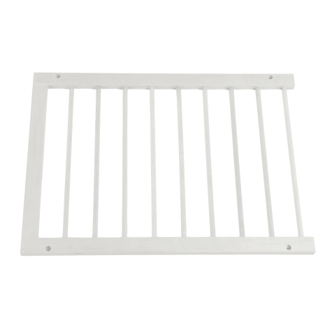 Cardinal Gates White Step-Over Pet Gate Extension