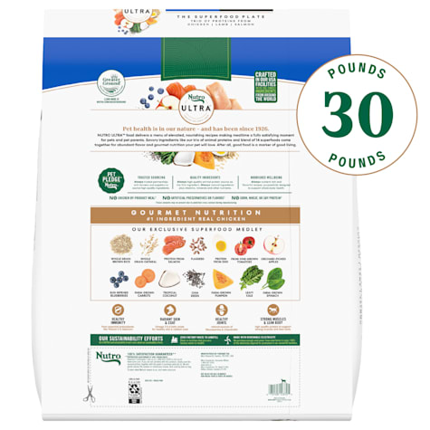 nutro ultra dog food petco